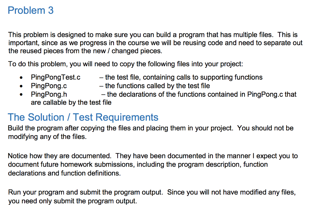 is designed to demonstrate functions which call each other until a condition