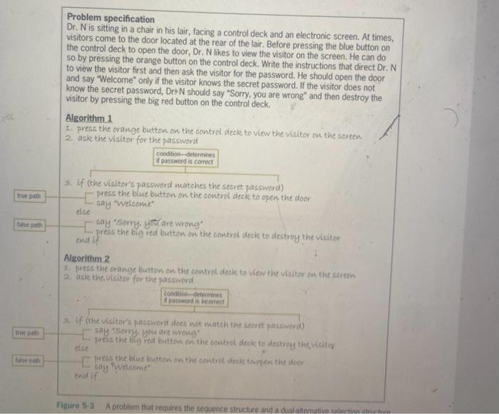 specification you will examine in this chapter involves an evil scientist named