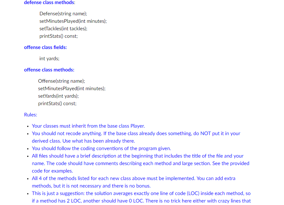 points Write a program to help Wayne State football team to keep