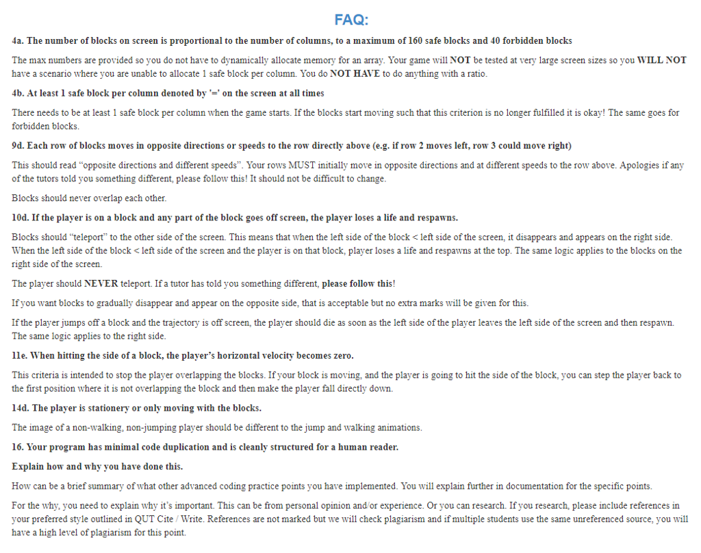 of the player is to move/jump between blocks while gaining points and