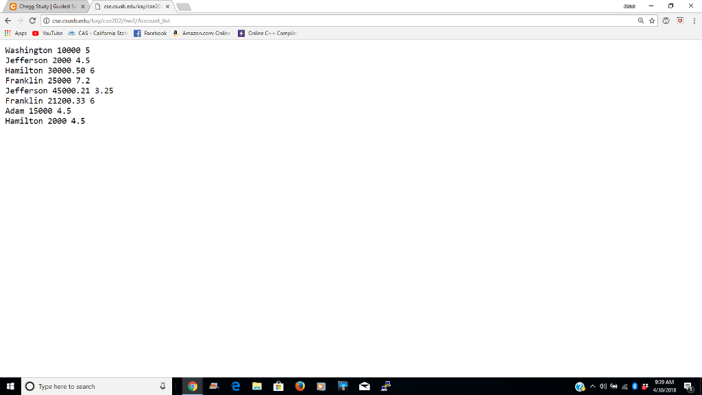 //File name: funtion named find(). C Chegg Study | Guided Sc xCSE