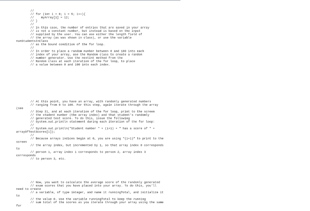 // The main method public static void main(String[] args) { // Get