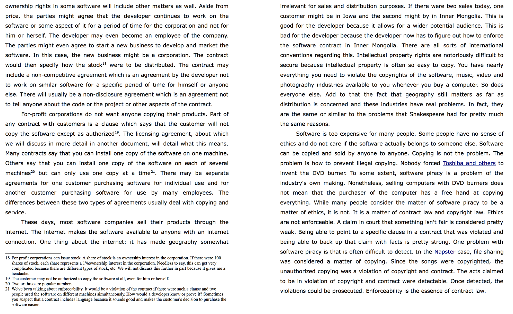 has a major problem. The problem stems from the very nature of