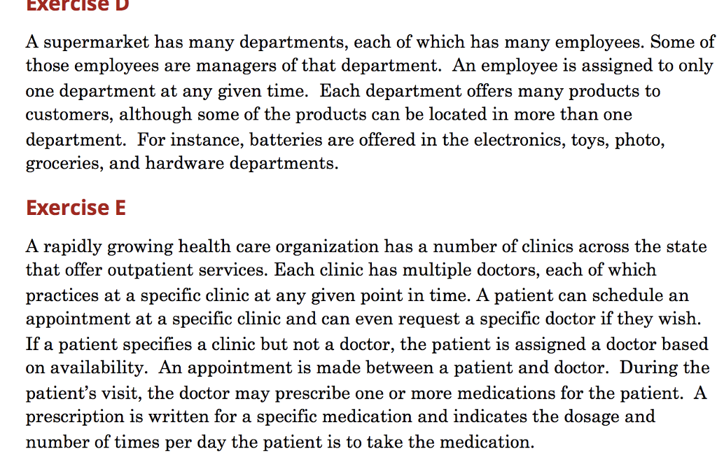 Conceptual Model ERD Entities should be rectangles with the name of the