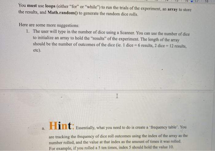 Next. 3. Name the project DiceExperiment, and make sure the box at