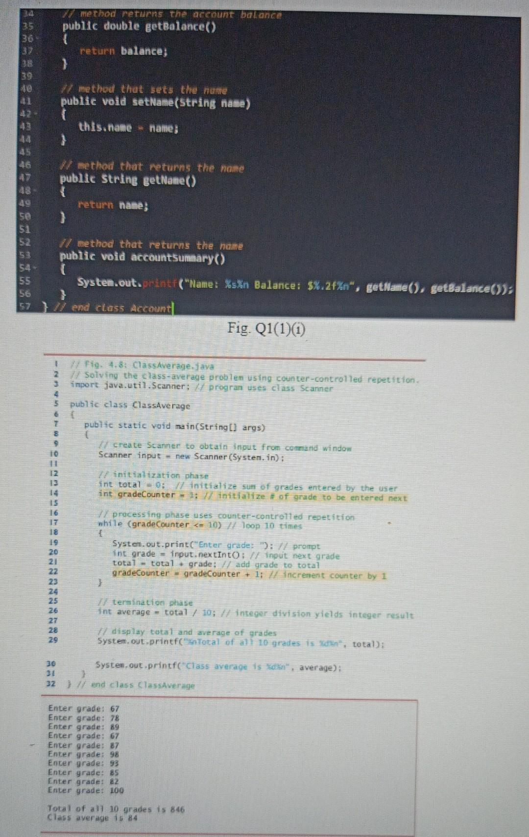 you 1. Determine the scope of the following: 1. For the class