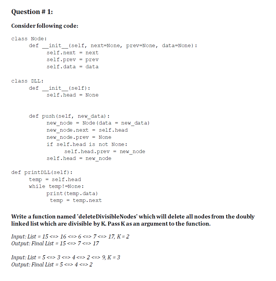  ANSWER MUST BE IN PYTHON ANSWER NEEDED QUICKLY THANKYOU Question #1: