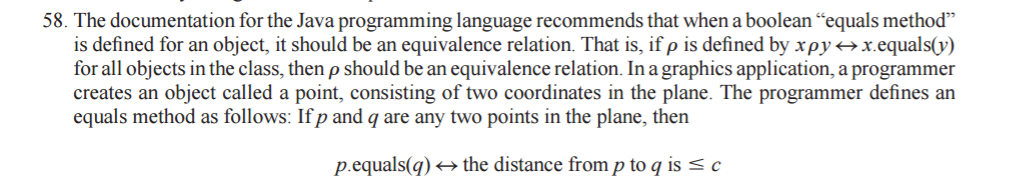 The documentation for the Java programming language recommends that when a