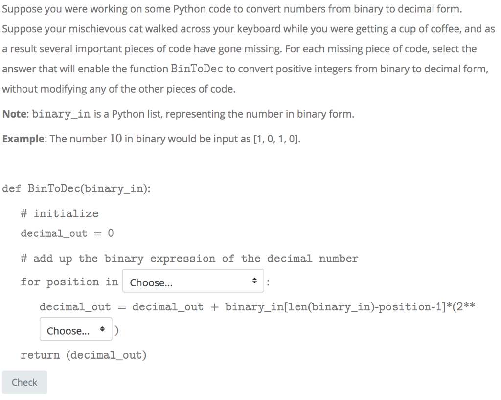  Logic / Discrete Math Multiple choice Here are the options for