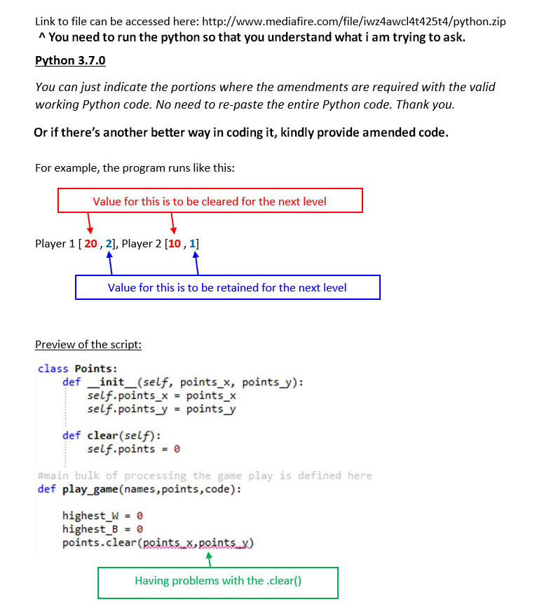 Link to file can be accessed here: http://www.mediafire.com/file/iwz4awcl4t425t4/python.zip ^ You need