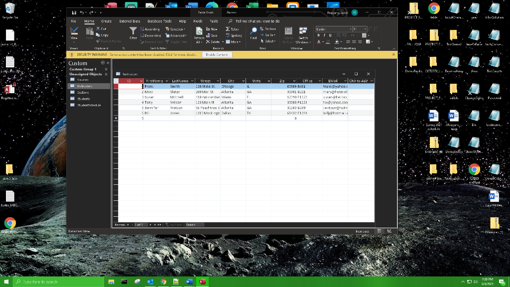 Assignment 1: Build a simple class called DBTester.java. This class should