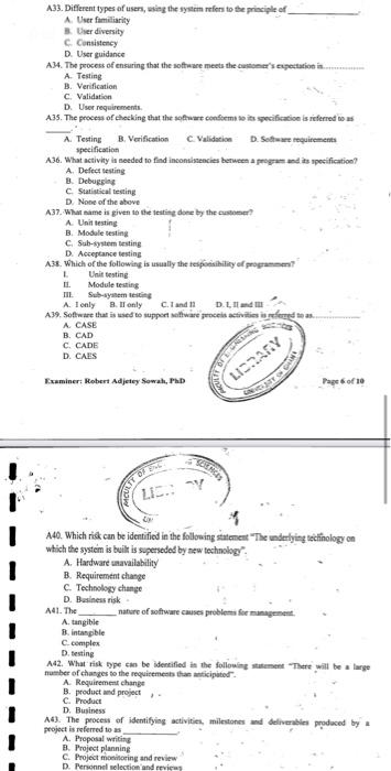  NB:Please solve all 27. Software designers create _ _ _ _