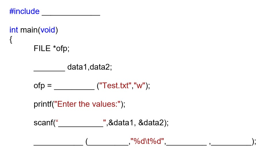 8. The following program prompts user to enter 2 integer values and
