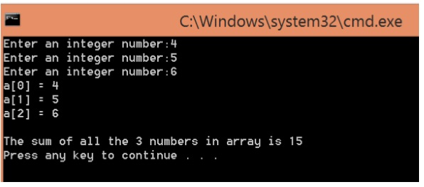 complete the program. 9. Using suitable loop statements, write a C program