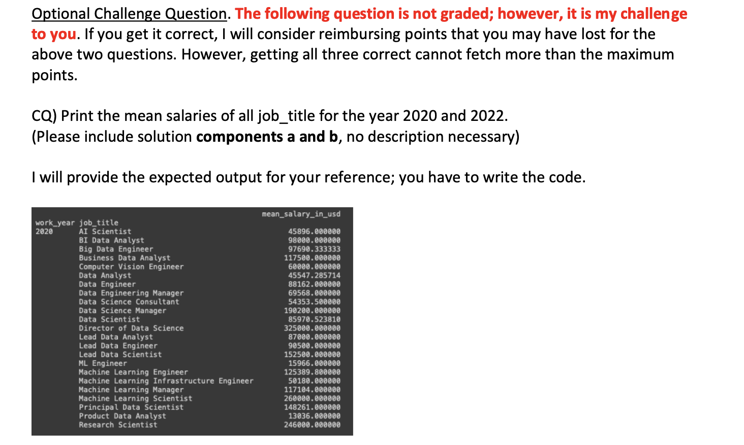 Here is the code I have already: import pandas as pd