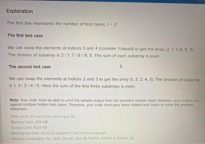 number of subarrays You are given an array of n non negative