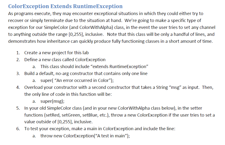 Please help me code the following in: JAVA Please use many COMMENTS