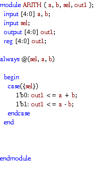 in verilog module MY_DESIGN ( Ginl, Gin2, Gout, data1, data2, sel, clk,