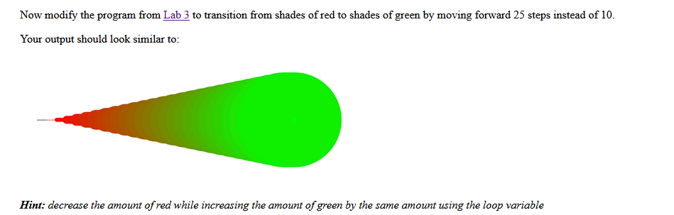 red #Fall 2017 import turtle turtle.colormode (255) tess = turtle. Turtle() tess.