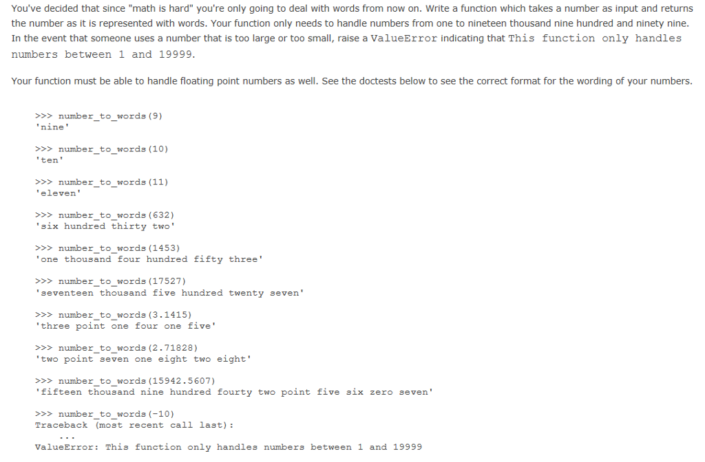 Can I have help in python? You've decided that since "math is