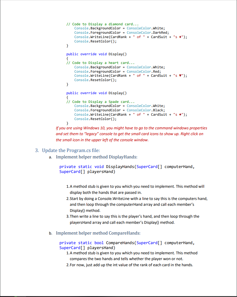 System.Threading.Tasks; using CardLibrary; namespace PokerProject { class Program { const int INITIAL_BALANCE