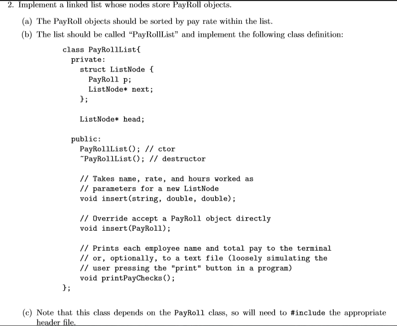 members for an employees nam ne, hourly pay rate, number of hours