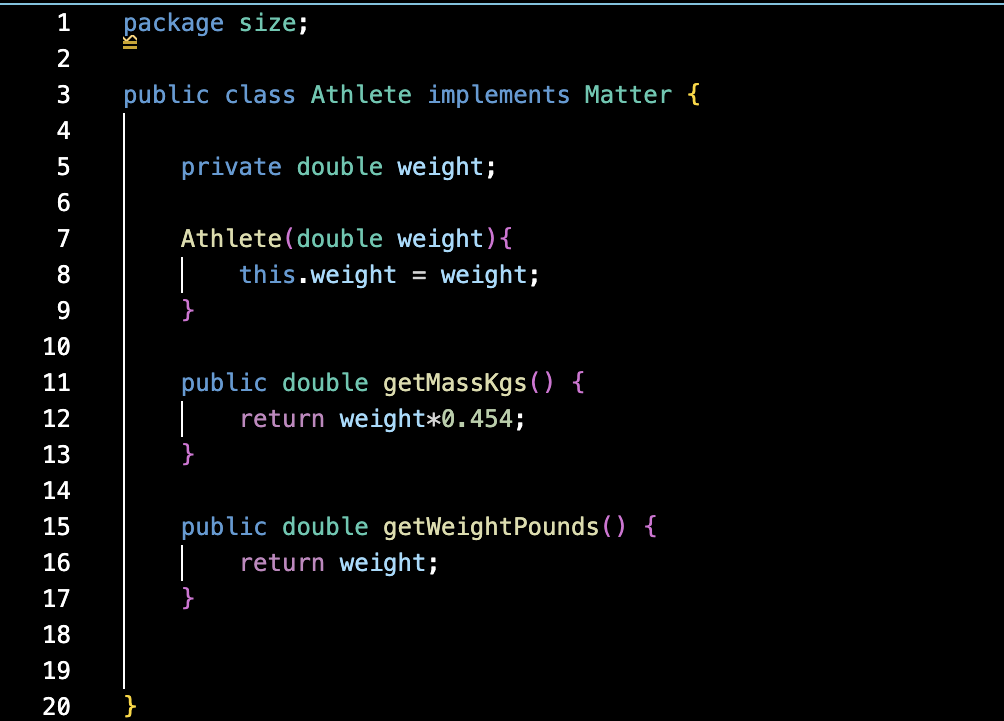  (In java pls ) Create a new Interface called Height that
