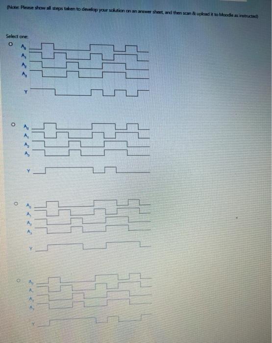 develop your solution on an answer sheet and then scan & upload