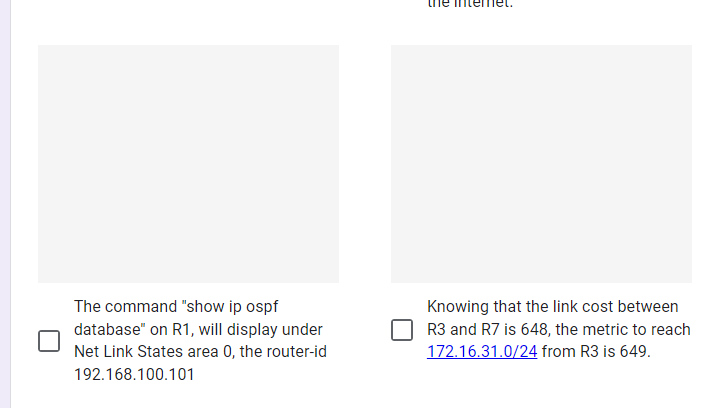 routing table is inspected on R1? * 0 OIA S* OE2* 0.0.0.0/0