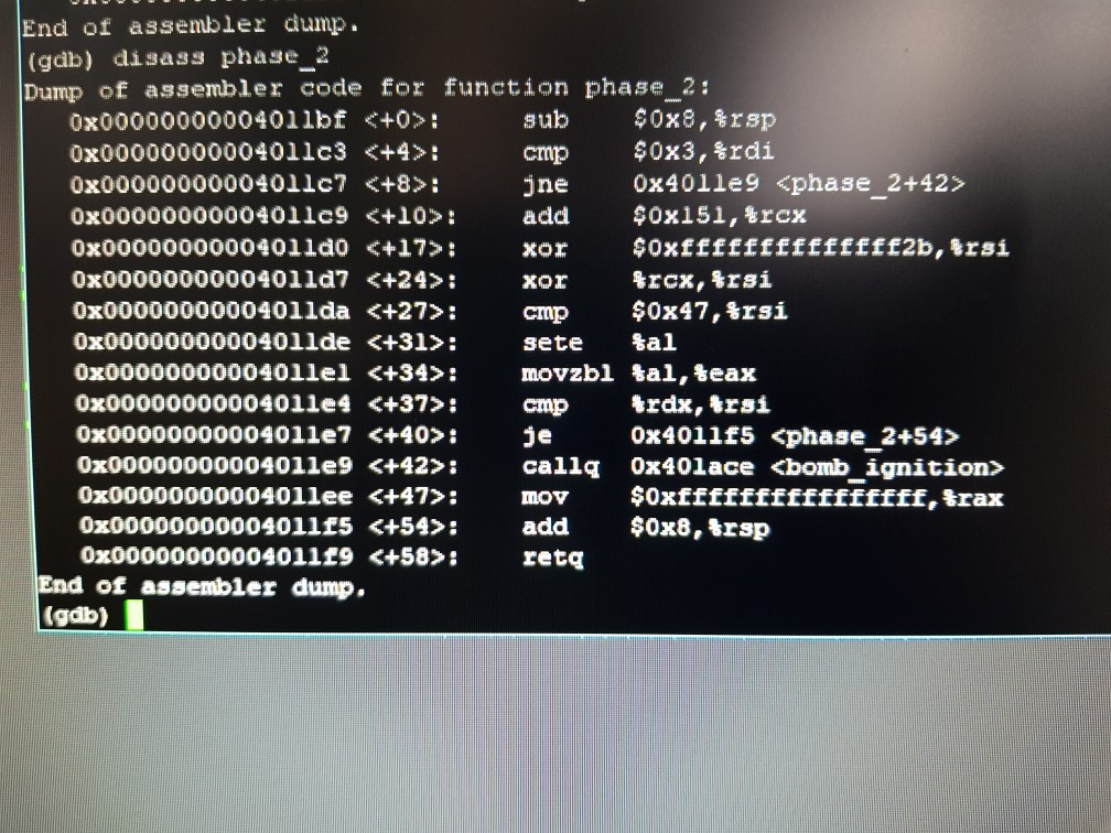  so my input to diffuse this binary bomb should be 3