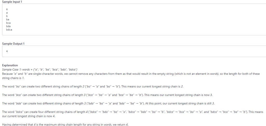 array, words, of n word strings (words[O), words[11, , words n-1), choose