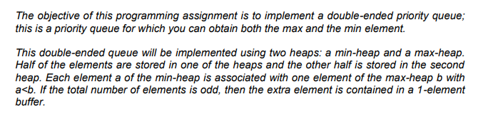  public class HeapPriorityQueue implements PriorityQueue { private Entry [] storage; //The