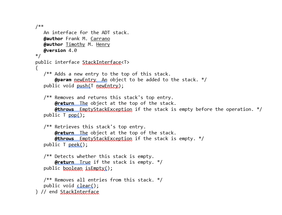 SLelement class, instead of the MyNode class, call this class MyBridgesStack. Along