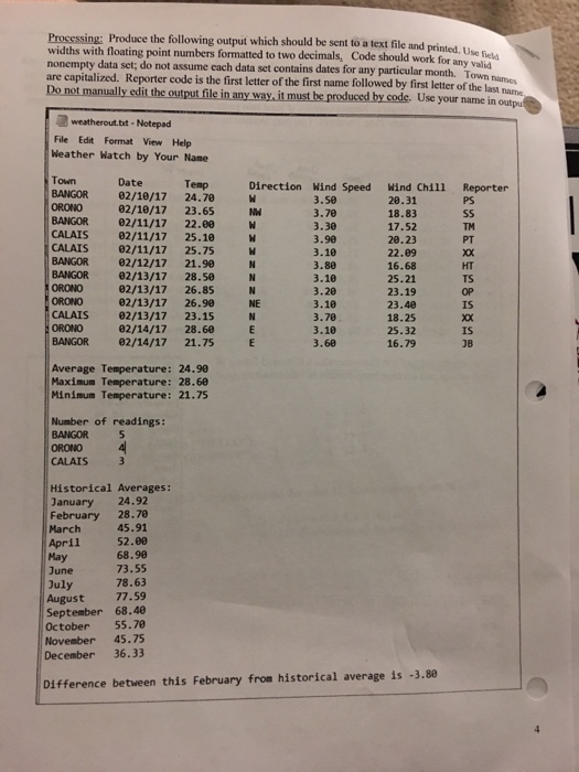 be marked late with a 15 point penalty. Submissions after Friday 10%