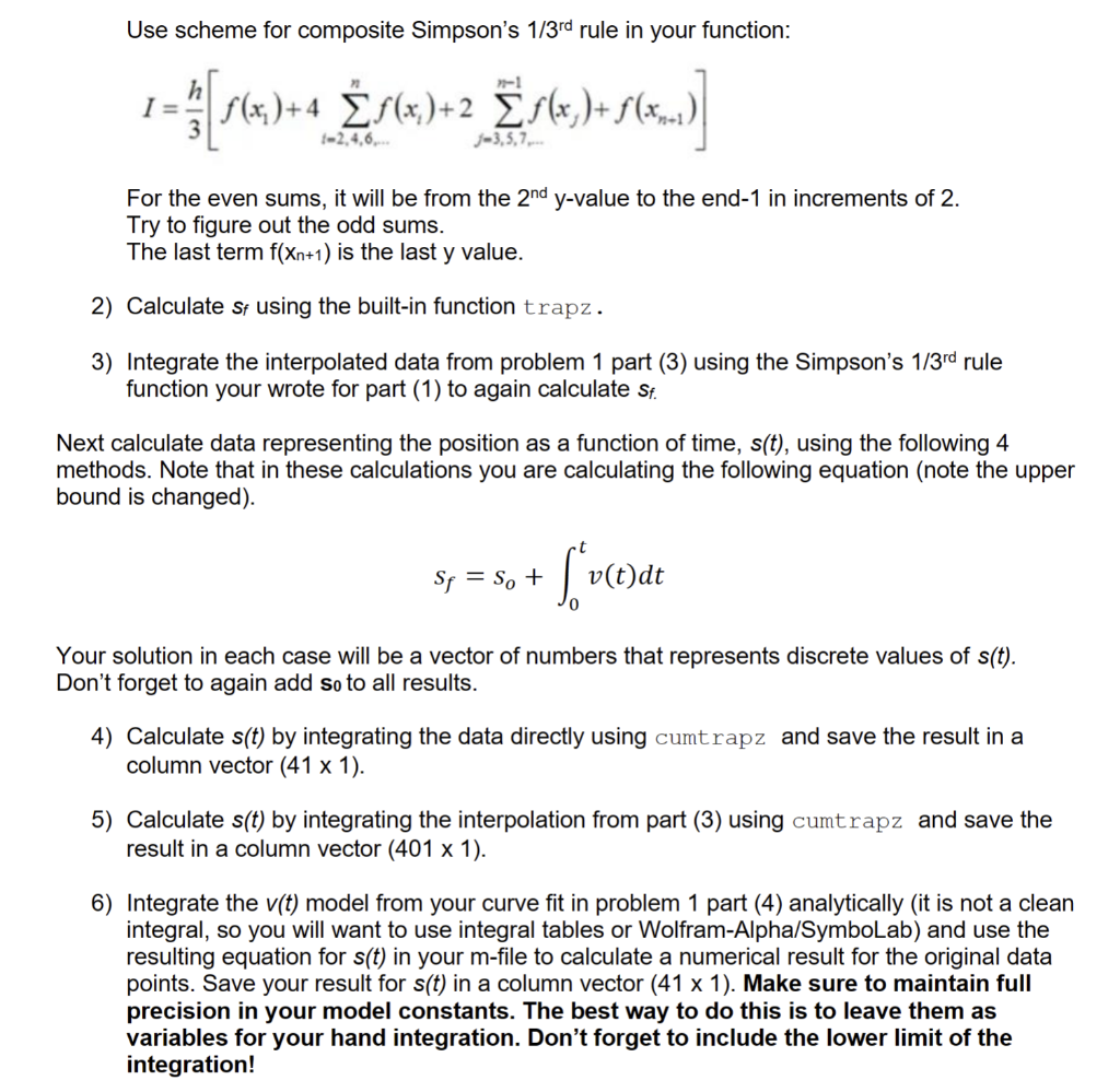 (3) to A8.dat, A9.dat and A10.dat. Write your column vector results for