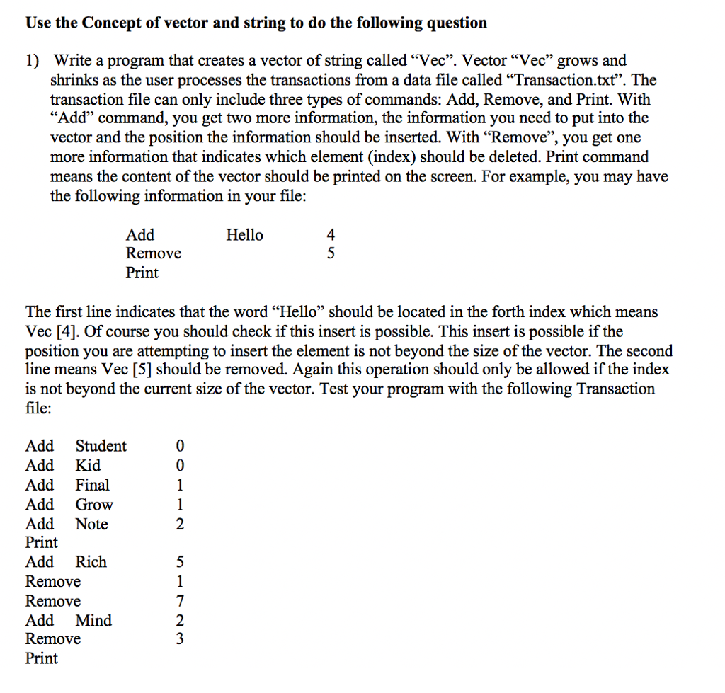 are the instructions and my output yet "Rich" doesn't appear in my