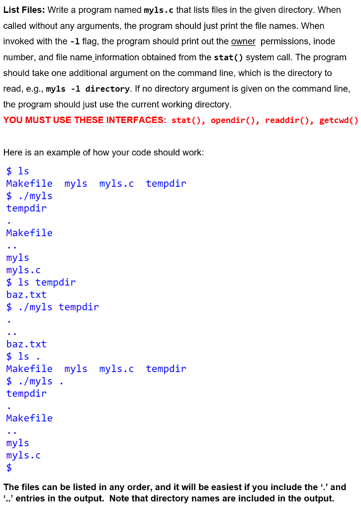 Please help me write this C function. Please provide screenshots of your