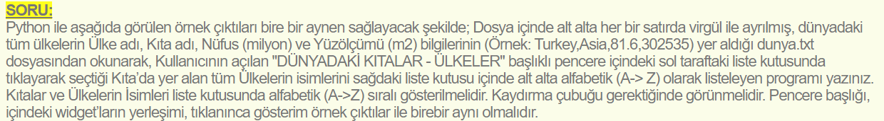  QUESTION: With Python, the sample outputs shown below are 'exactly the