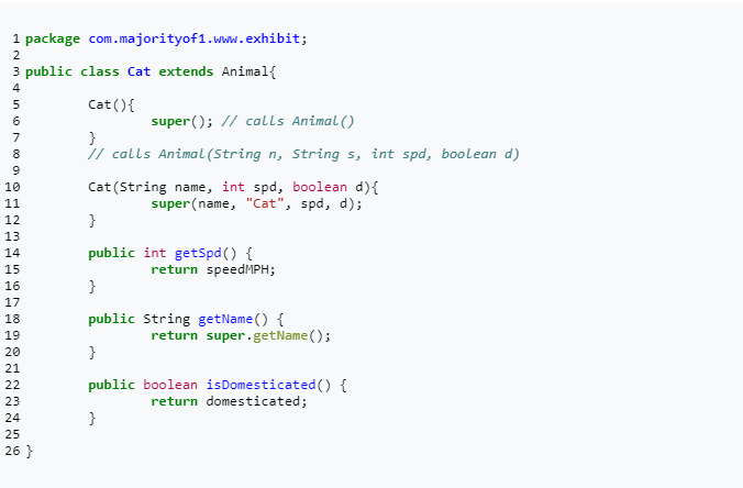 ordinary and Javadoc) comments. Comments are mandatory no comments, no credit! 4
