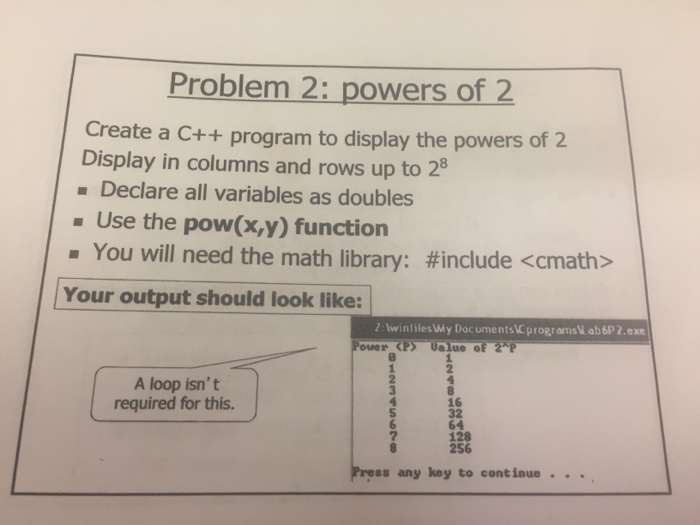  Use C++ to solve and show your full codes Create a