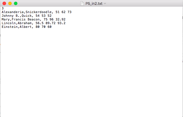 write a complete C++ program that performs all of the following tasks