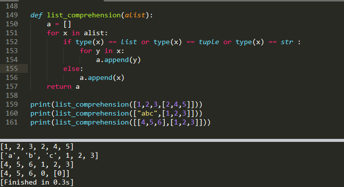 Question about Python using List Comprehension Is it possible to use a