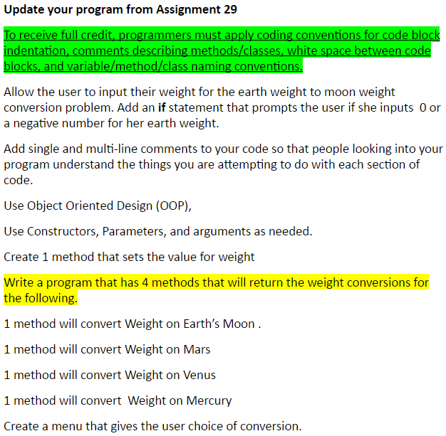 Need Help With this Java problem Here is the code from assignment