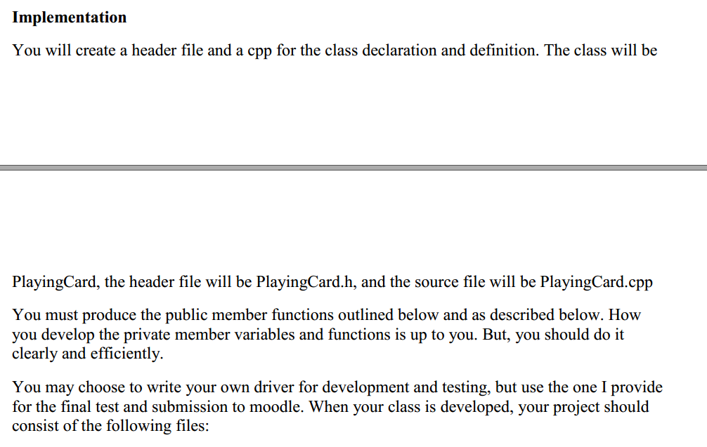 two weeks, we will be developing an application for playing blackjack. Blackjack,