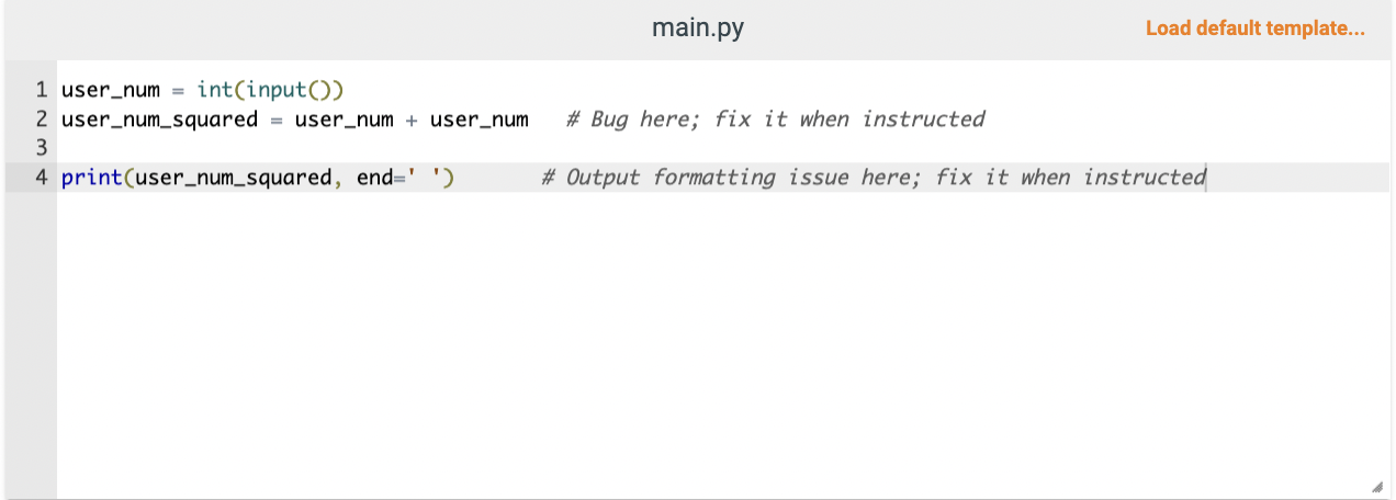of training may help some students avoid common issues. The assignment is