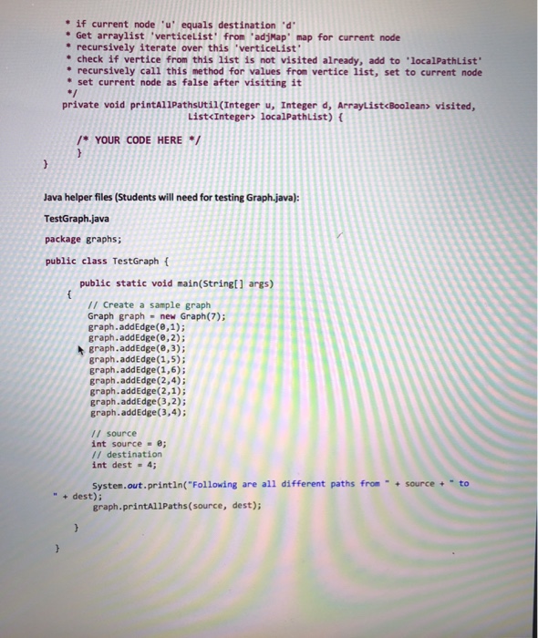 to destination cis 265-Spring 2018 Due Date: April 29 (Sunday) This assignment