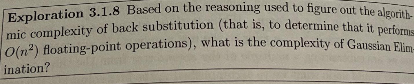  Exploration 3.1.8 Based on the reasoning used to figure out the