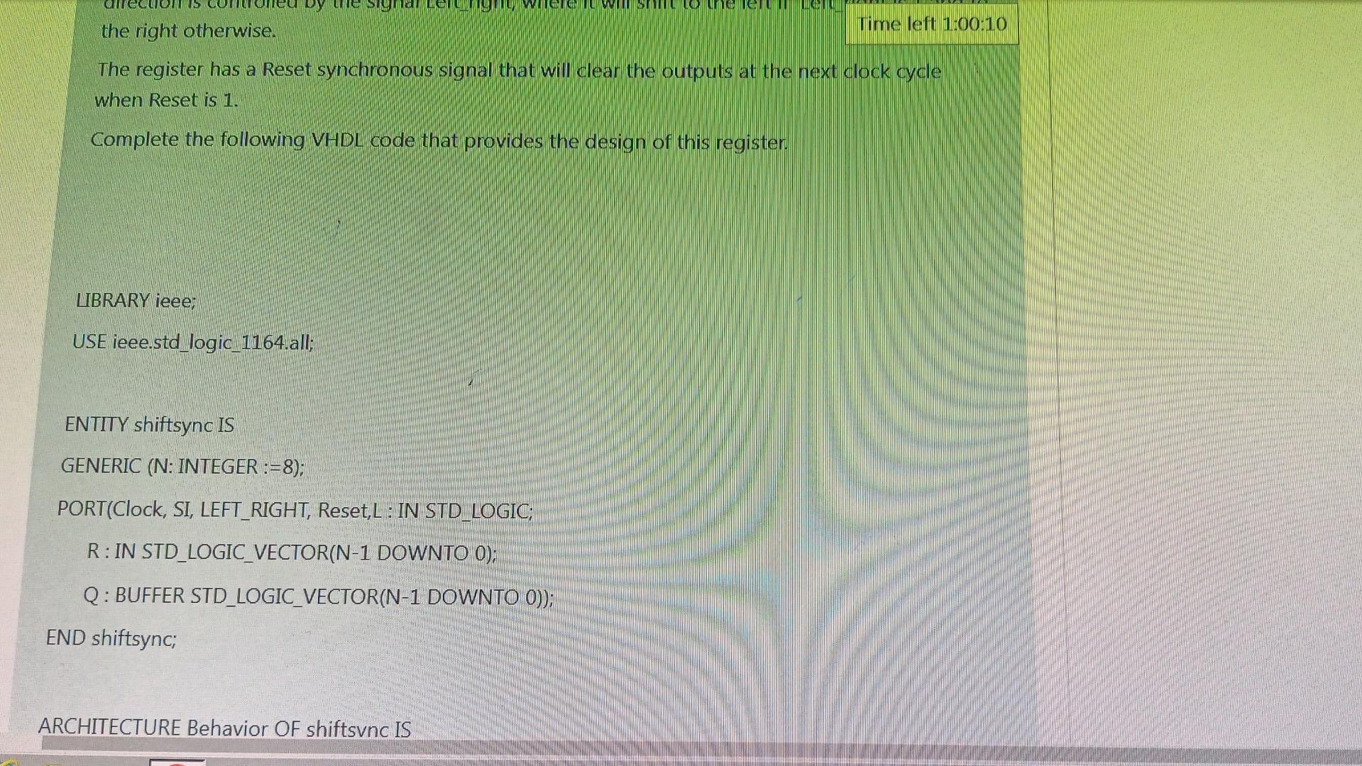 edge triggered shown in the following figure: SI Reset Left/Right LIS Clock