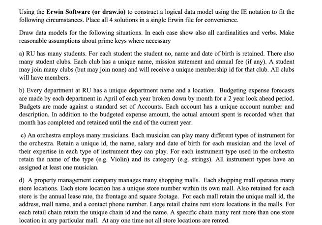  CAN YOU PLEASE DO IT ON DRAW.IO THANK YOU! Using the