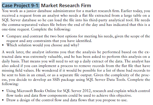 MCSA Guide to Microsoft SQL Server 2012 (Exam 70-462) 1st edition If